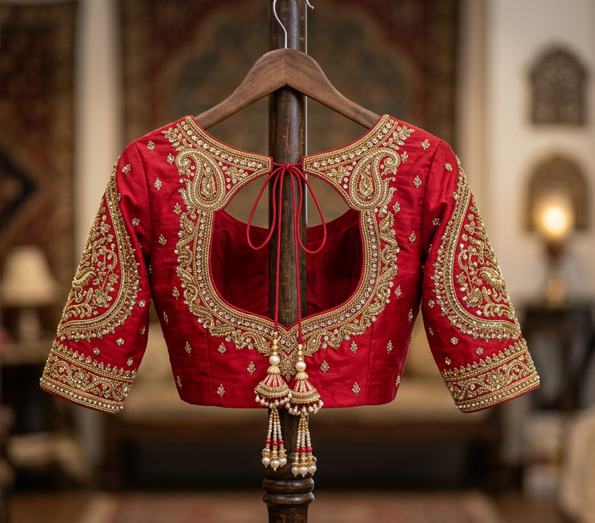 Custom Designer Blouses by Tani